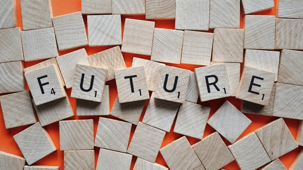 Letters showing the word "Future"