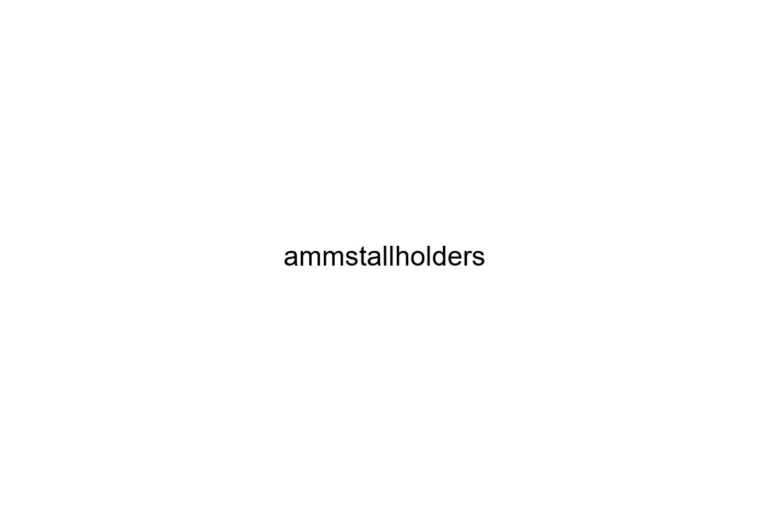 ammstallholders