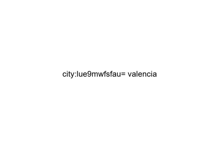 city lue9mwfsfau valencia