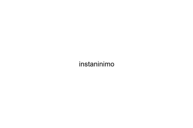 instaninimo