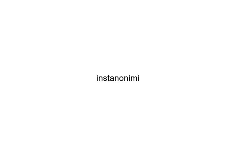 instanonimi