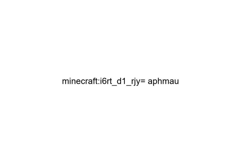 minecraft i6rt d1 rjy aphmau