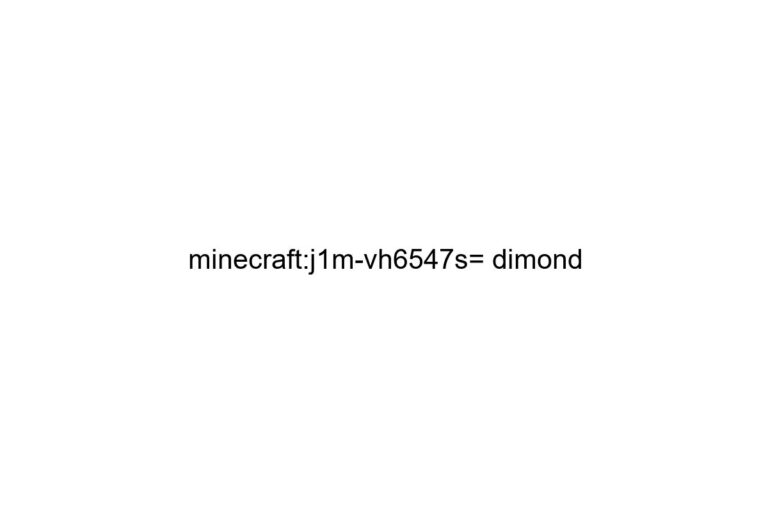 minecraft j1m vh6547s dimond
