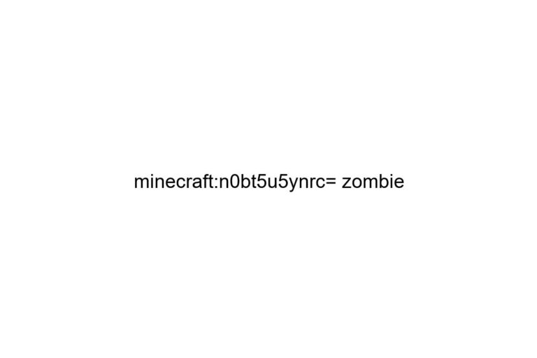 minecraft n0bt5u5ynrc zombie