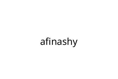afinashy