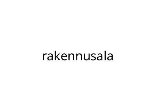 rakennusala