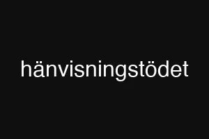 hänvisningstödet