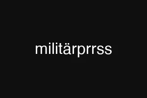 militärprrss