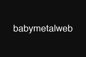 babymetalweb