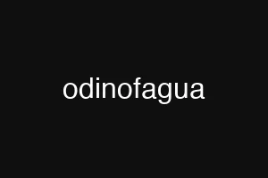 odinofagua