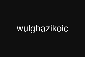 wulghazikoic