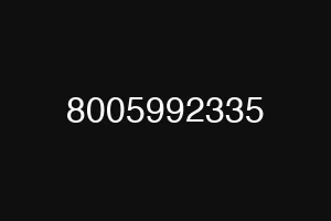 8005992335