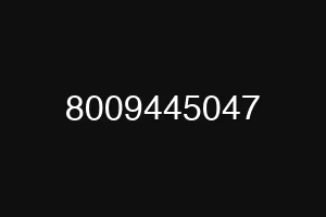 8009445047