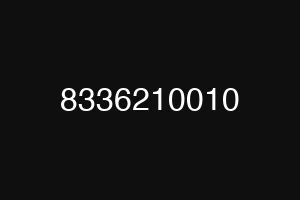 8336210010