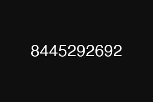 8445292692