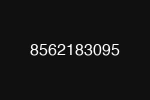 8562183095
