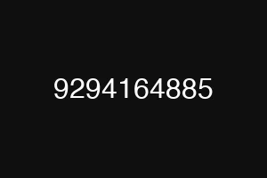9294164885