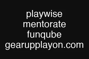 playwise mentorate funqube gearupplayon.com